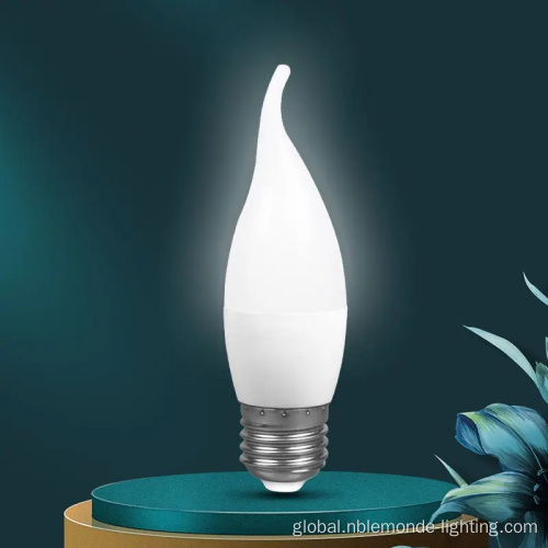 E12 Flame LED Candle Bulb